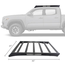 Load image into Gallery viewer, Go Rhino 5933000T Ceros Low Profile Roof Rack for Select Toyota Tacoma