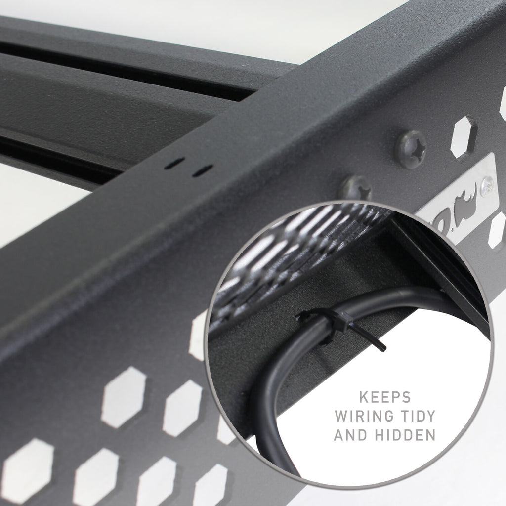 Go Rhino 5933000T Ceros Low Profile Roof Rack for Select Toyota Tacoma