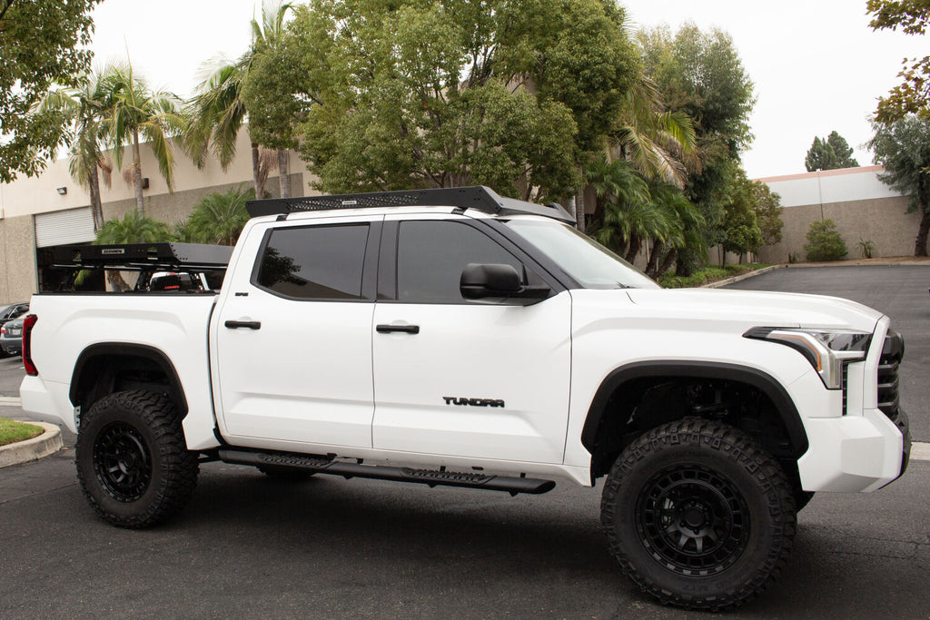 Go Rhino 5933180T Ceros Low Profile Roof Rack - CrewMax Cab Only for Select Toyota Tundra