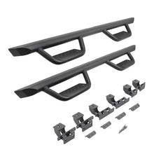 Load image into Gallery viewer, Go Rhino D224506T Dominator Xtreme D2 Side Steps with Rocker Panel Mounting Bracket Kit for Select Jeep Wrangler