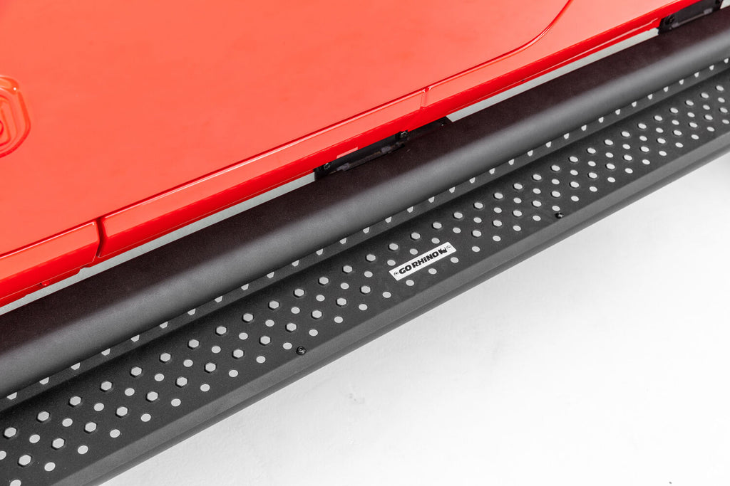 Go Rhino D14234T Dominator Xtreme D1 Side Steps with Rocker Panel Mounting Bracket Kit for Select Chevrolet Colorado, GMC Canyon