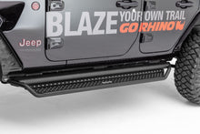 Load image into Gallery viewer, Go Rhino D10087T Dominator Xtreme D1 Side Steps - 87" long - BOARDS ONLY for Select Chevrolet Silverado 1500, Chevrolet Silverado LTD, Chevrolet Silverado HD, Chevrolet Silverado HD, Dodge Ram 1500, Dodge Ram 2500, Dodge Ram 3500, Ford F-150, Ford F-250