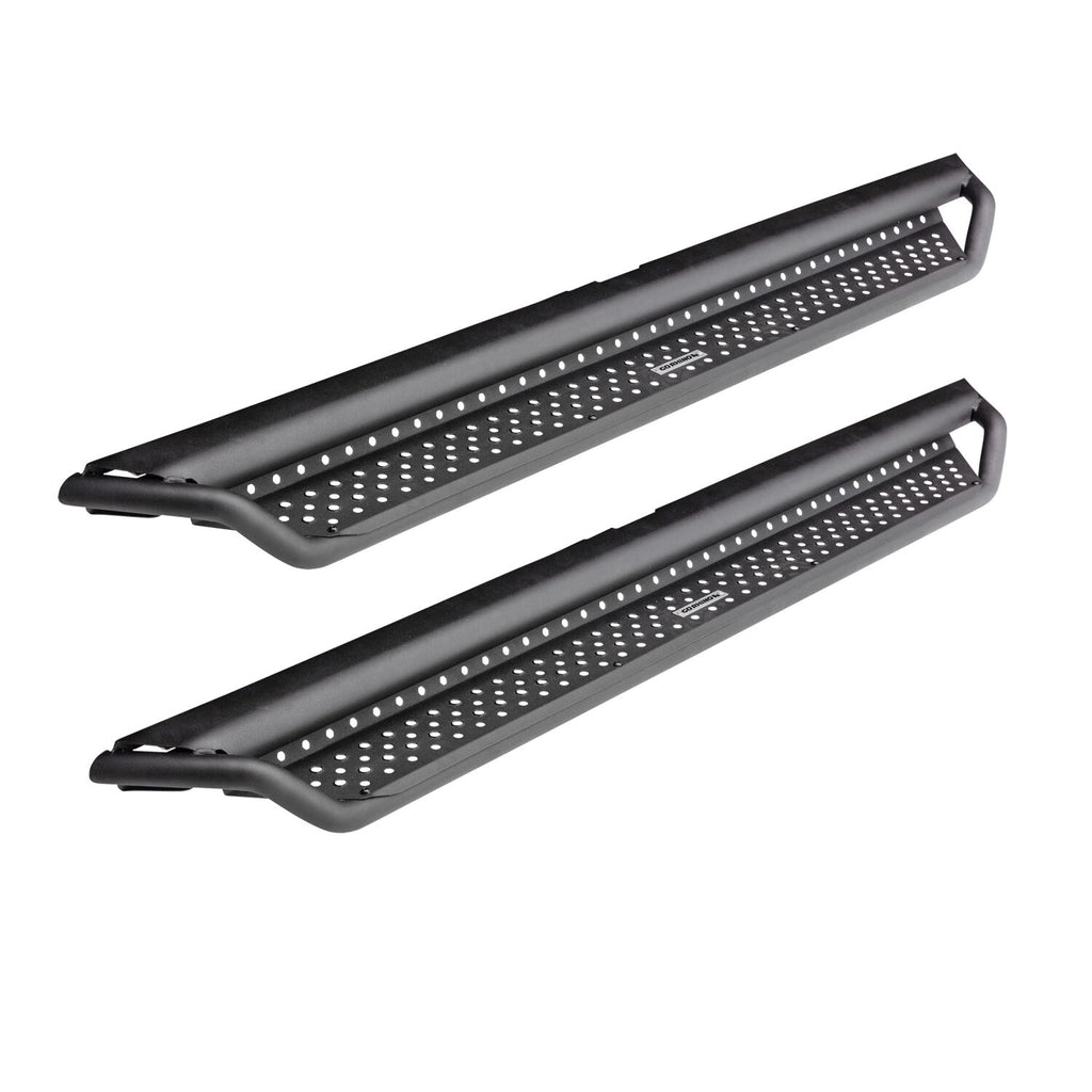 Go Rhino D14052T Dominator Xtreme D1 Side Steps with Rocker Panel Mounting Bracket Kit for Select Chevrolet Silverado 1500, Chevrolet Silverado HD, Chevrolet Silverado HD, GMC Sierra 1500, GMC Sierra HD, GMC Sierra HD