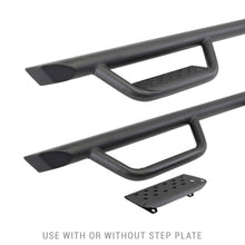 Load image into Gallery viewer, Go Rhino D224043T Dominator Xtreme D2 Side Steps with Rocker Panel Mounting Bracket Kit for Select Chevrolet Silverado 1500, Chevrolet Silverado LD, Chevrolet Silverado HD, Chevrolet Silverado HD, GMC Sierra 1500, GMC Sierra Limited, GMC Sierra HD, GMC