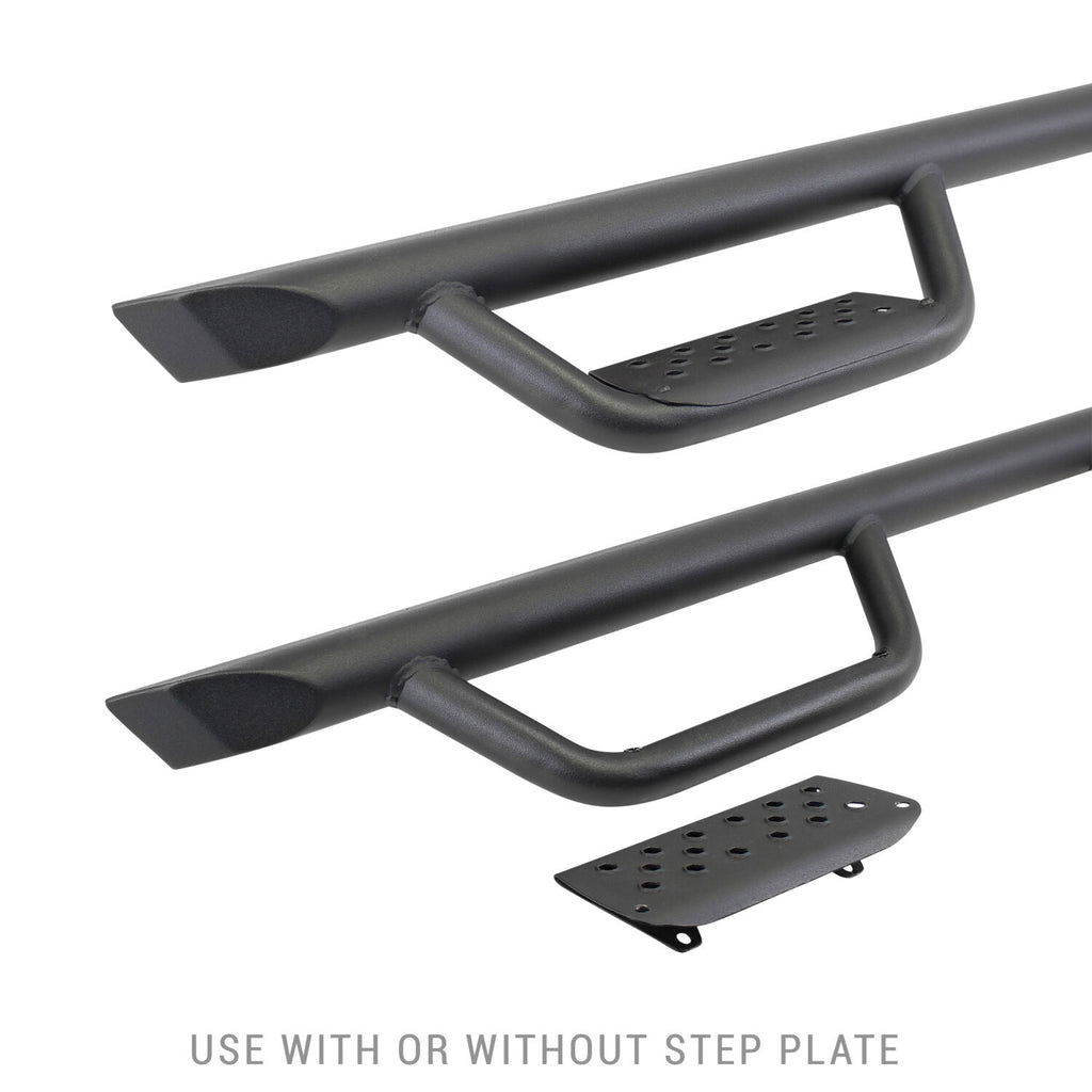 Go Rhino D224927T Dominator Xtreme D2 Side Steps with Rocker Panel Mounting Bracket Kit for Select Jeep Wrangler