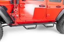 Load image into Gallery viewer, Go Rhino D224506T Dominator Xtreme D2 Side Steps with Rocker Panel Mounting Bracket Kit for Select Jeep Wrangler