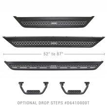Load image into Gallery viewer, Go Rhino D64306T Dominator Xtreme D6 Side Steps with Rocker Panel Mounting Brackets Kit for Select Ram