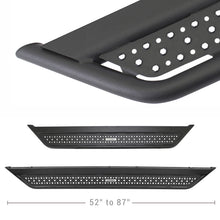 Load image into Gallery viewer, Go Rhino D64157T Dominator Xtreme D6 Side Steps with Rocker Panel Mounting Bracket Kit for Select Ford F-150, Ford F-250 Super Duty, Ford F-350 Super Duty