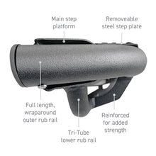 Load image into Gallery viewer, Go Rhino DT4425T Dominator Xtreme DT Side Steps with Rocker Panel Mounting Bracket Kit for Select Toyota 4Runner
