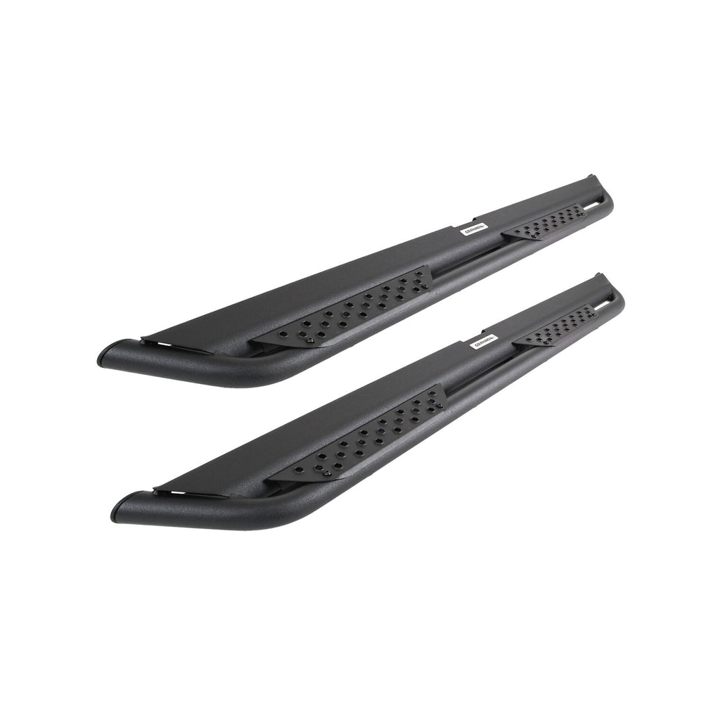 Go Rhino FSDT4425T Dominator Xtreme DT Side Steps with Frame Mounting Bracket Kit for Select Toyota 4Runner