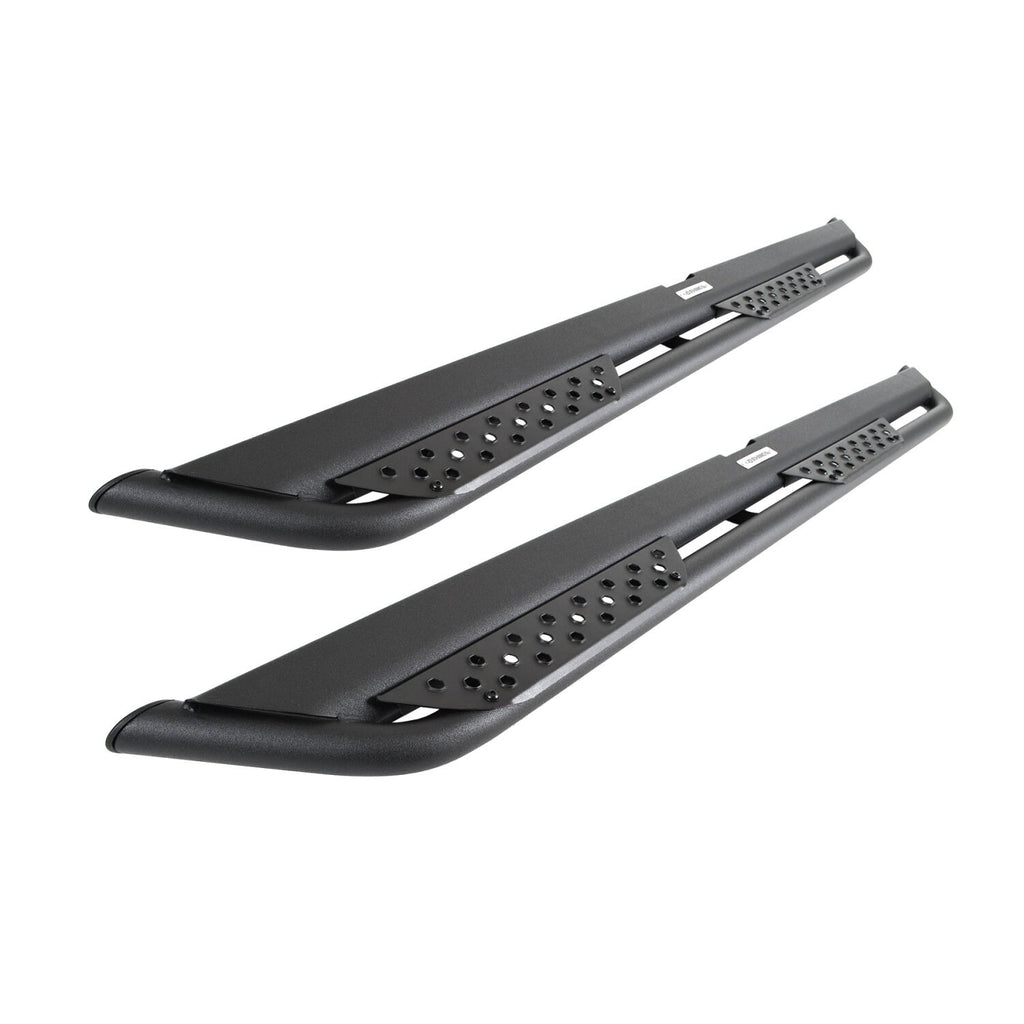 Go Rhino DT4445T Dominator Xtreme DT Side Steps with Rocker Panel Mounting Bracket Kit for Select Lexus GX550, Toyota Land Cruiser