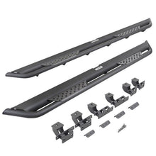 Load image into Gallery viewer, Go Rhino DT4516T Dominator Xtreme DT Side Steps with Rocker Panel Mounting Bracket Kit for Select Jeep Gladiator