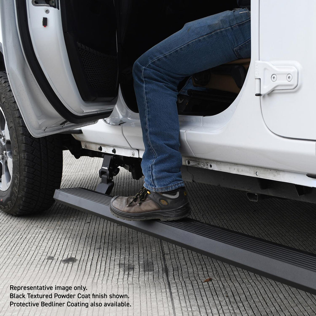 Go Rhino 20451687T RealTruck VoltStep Electric Running Board Kit for Select Jeep Gladiator