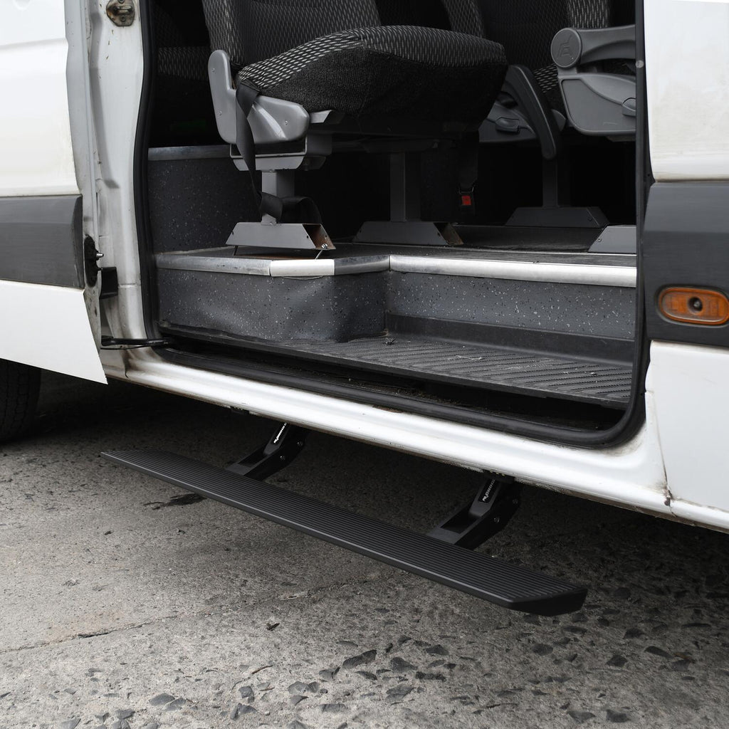 Go Rhino 20410125T RealTruck VoltStep Electric Running Board Kit for Select Mercedes-Benz Sprinter 2500, Mercedes-Benz Sprinter