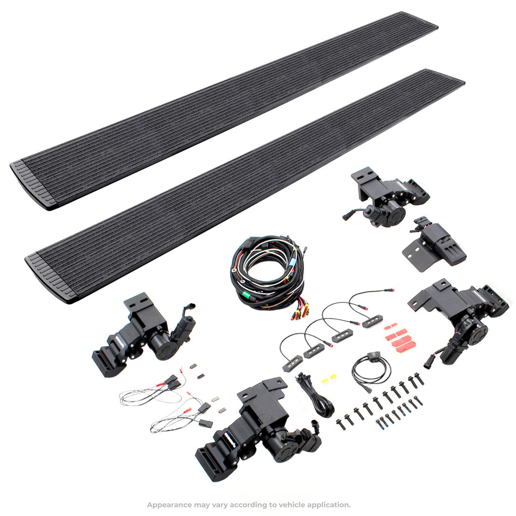 Go Rhino 20410287T RealTruck VoltStep Electric Running Board Kit for Select Cadillac Escalade ESV, Chevrolet Suburban, GMC Yukon XL