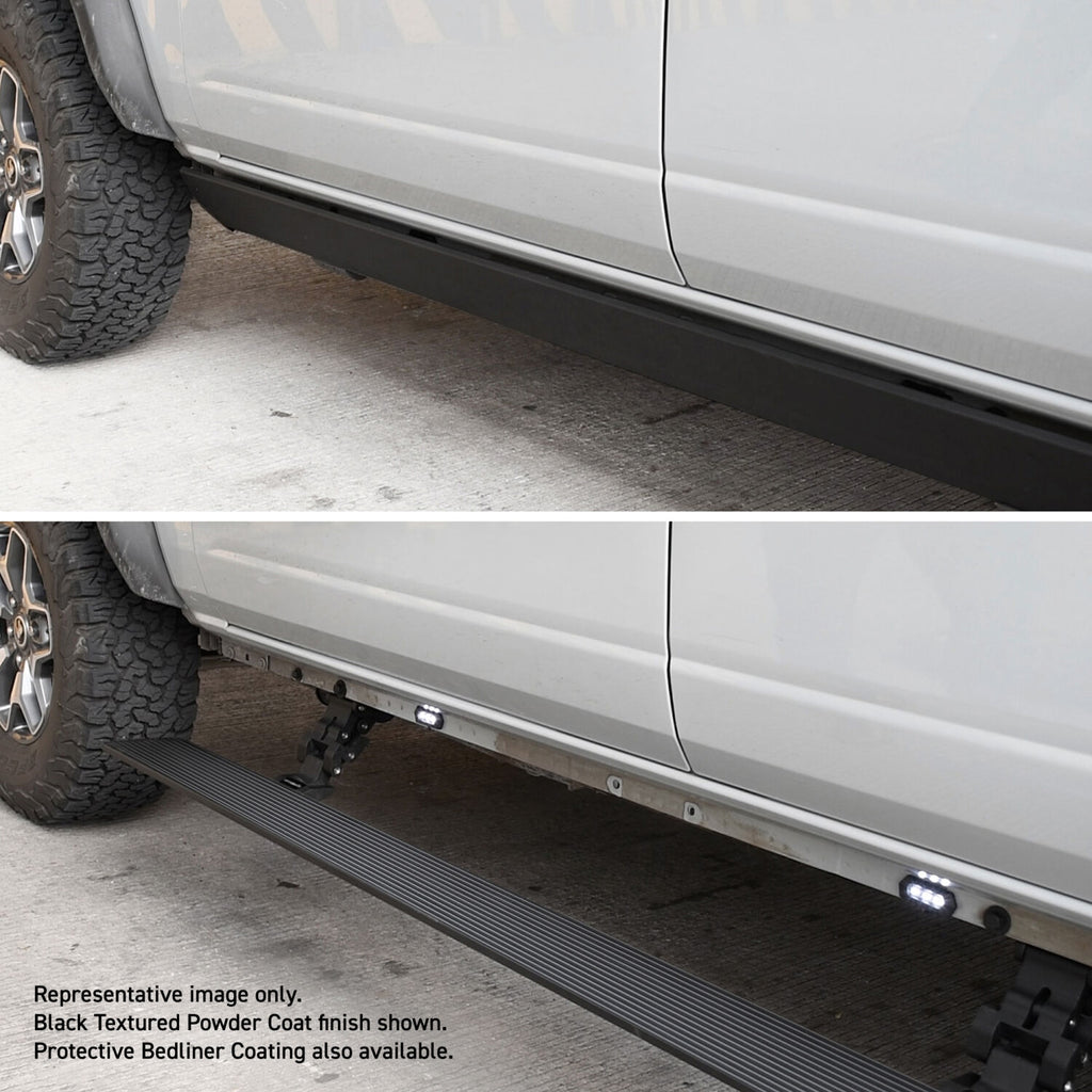 Go Rhino 20410287T RealTruck VoltStep Electric Running Board Kit for Select Cadillac Escalade ESV, Chevrolet Suburban, GMC Yukon XL