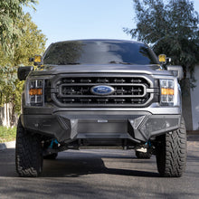 Load image into Gallery viewer, Go Rhino 343981T Element Front Bumper with Power Actuated Hide-Away Light Bar Mount for Select Ford F-150