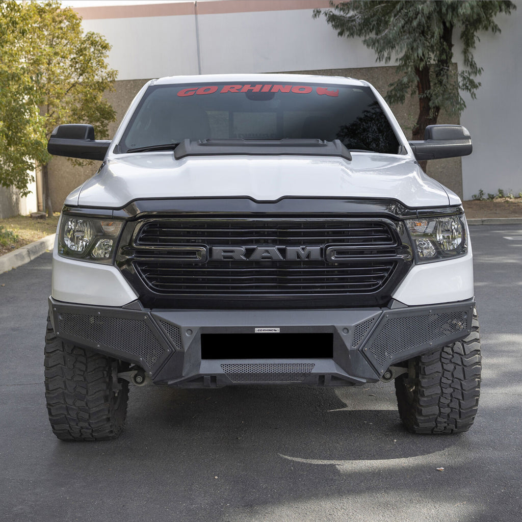 Go Rhino 34130T Element Front Bumper with Fixed Light Bar Mount for Select Ram