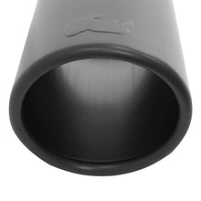 Load image into Gallery viewer, Go Rhino GRT225414B Black Powder Coated Stainless Steel Exhaust Tip