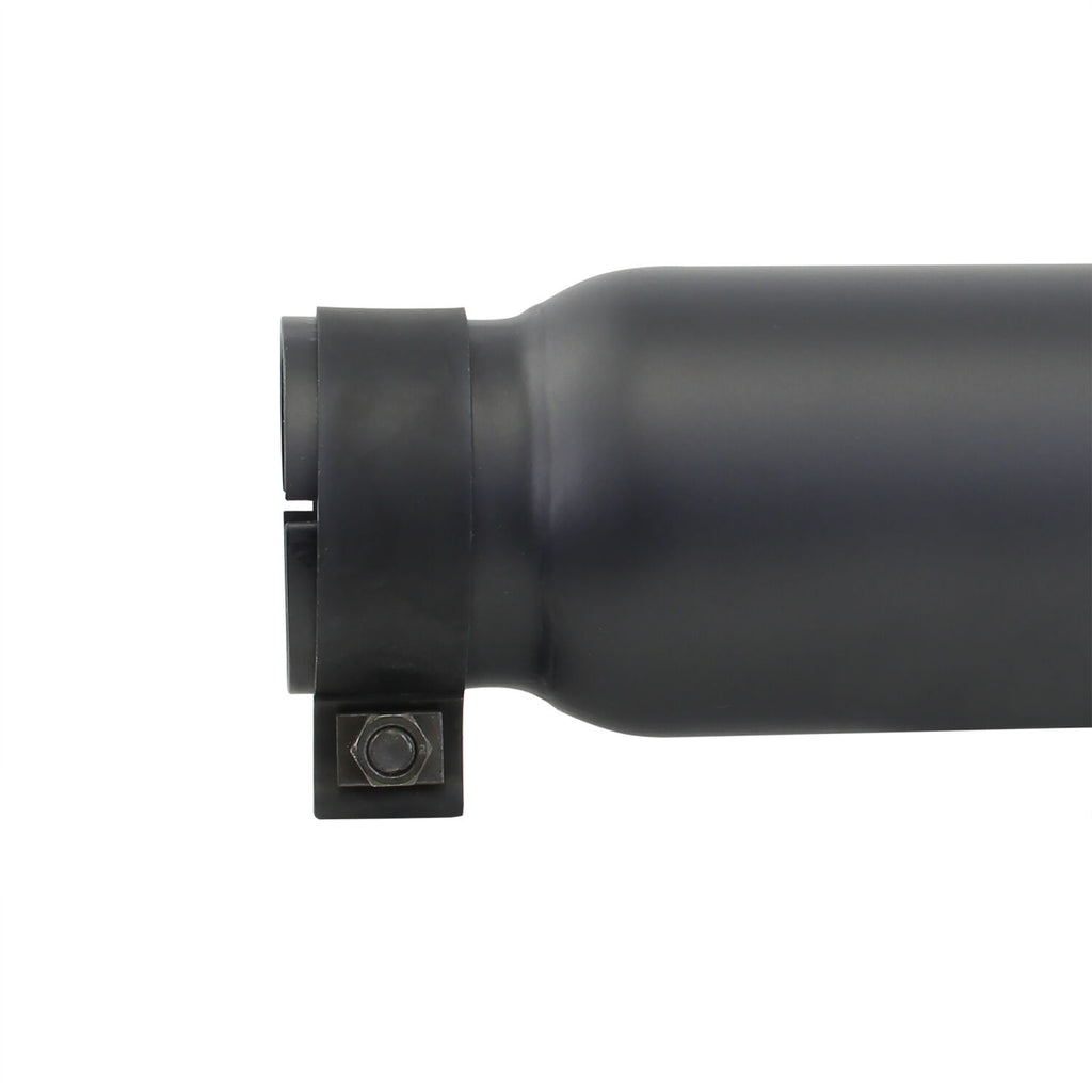 Go Rhino GRT3414B Black Powder Coated Stainless Steel Exhaust Tip