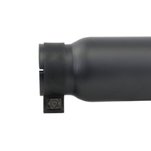 Load image into Gallery viewer, Go Rhino GRT3414B Black Powder Coated Stainless Steel Exhaust Tip