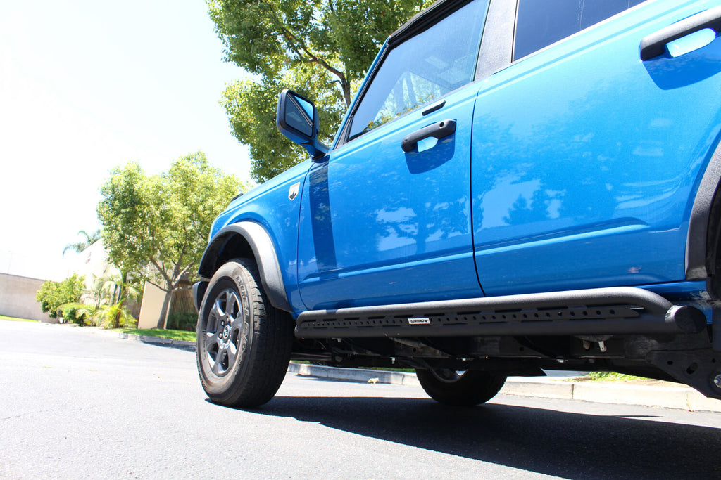 Go Rhino FS4129T Frame Mounted Steel Sliders for Select Ford Bronco