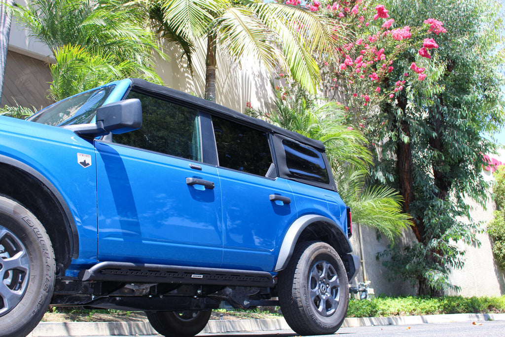 Go Rhino FS4129T Frame Mounted Steel Sliders for Select Ford Bronco