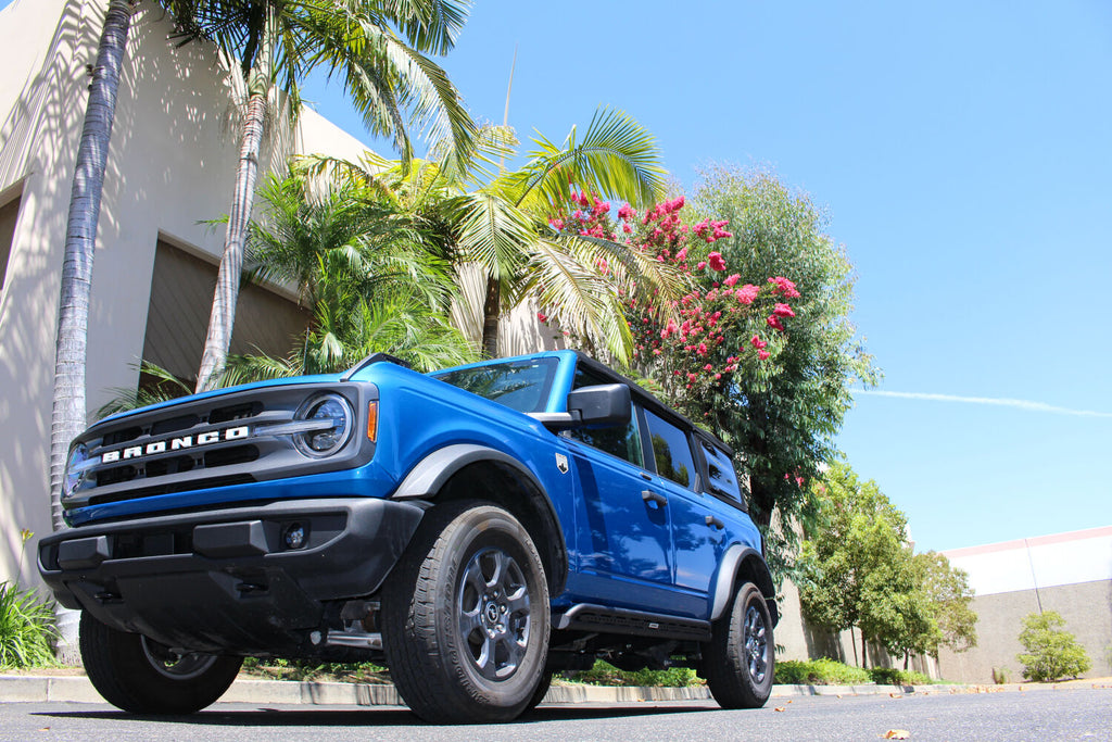 Go Rhino FS4129T Frame Mounted Steel Sliders for Select Ford Bronco