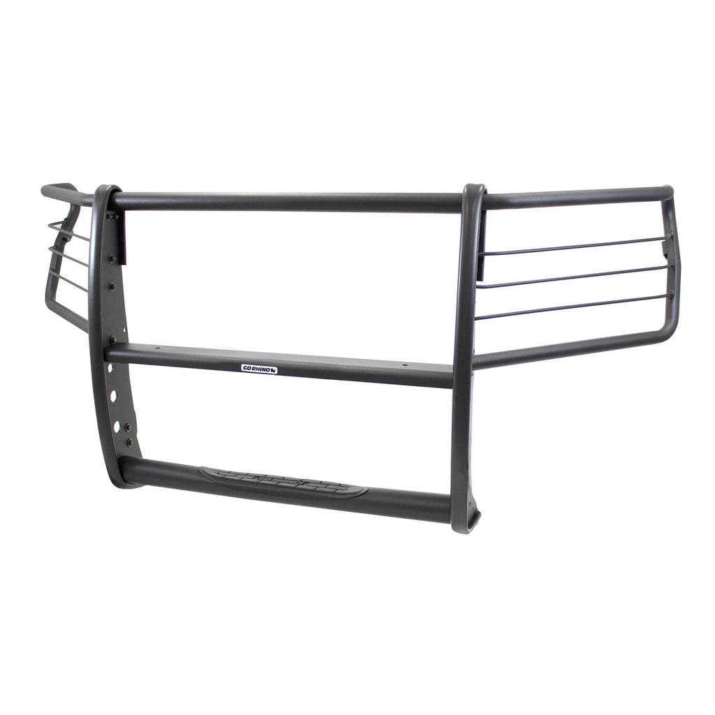 Go Rhino 3176MT 3100 Series StepGuard Grille Guard with Brush Guards for Select Chevrolet Silverado 1500, Chevrolet Silverado LTD