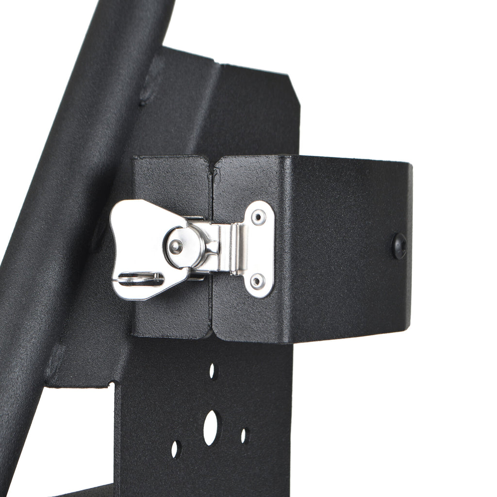 Go Rhino 701011T Exterior Hi-Lift Jack Mount with Clamp for Jeep Wrangler JL, JLU, Gladiator JT for Select Jeep Gladiator, Jeep Wrangler