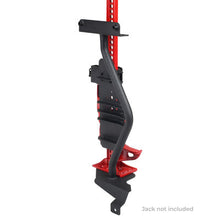 Load image into Gallery viewer, Go Rhino 701011T Exterior Hi-Lift Jack Mount with Clamp for Jeep Wrangler JL, JLU, Gladiator JT for Select Jeep Gladiator, Jeep Wrangler