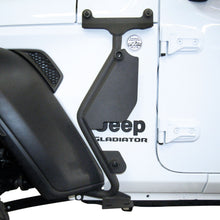 Load image into Gallery viewer, Go Rhino 701001T Exterior Hi-Lift Jack Mount for Jeep Wrangler JL, JLU and Gladiator JT for Select Jeep Gladiator, Jeep Wrangler