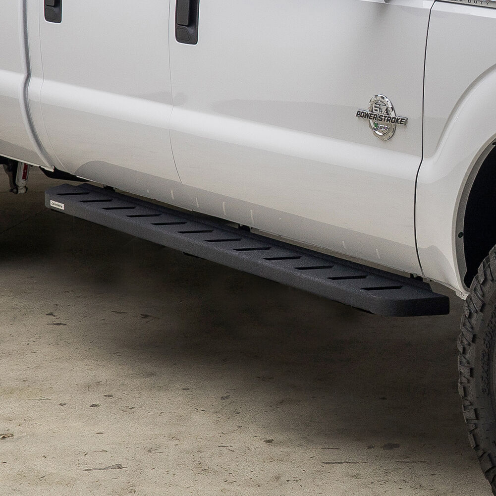 Go Rhino 63418087T RB10 Running Boards with Mounting Brackets Kit for Select Ford F-250 Super Duty, Ford F-350 Super Duty