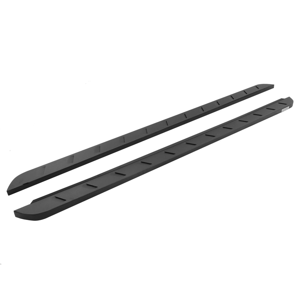 Go Rhino 630080SPC RB10 Slim Line Running Boards - 80" long - BOARDS ONLY for Select Chevrolet Colorado, Chevrolet Silverado 1500, Chevrolet Silverado LD, Chevrolet Silverado LTD, Chevrolet Silverado HD, Chevrolet Silverado HD, Dodge Ram 1500, Ford