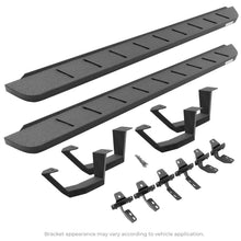 Load image into Gallery viewer, Go Rhino 6340428020T RB10 Running Boards with Mounting Brackets, 2 Pairs Drop Steps Kit for Select Chevrolet Silverado HD, Chevrolet Silverado HD, GMC Sierra HD, GMC Sierra HD