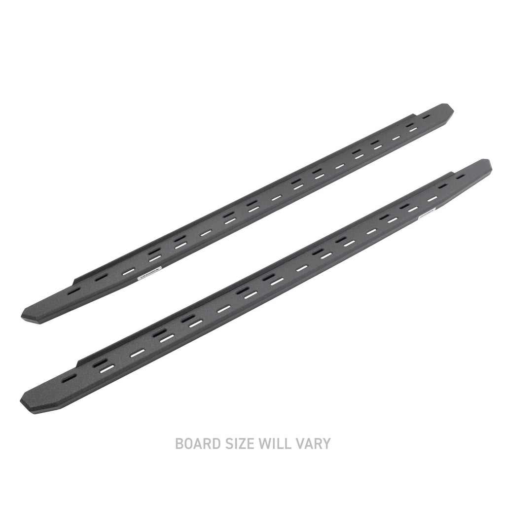 Go Rhino 69600080ST RB30 Slim Line Running Boards - 80" long - BOARDS ONLY for Select Chevrolet Colorado, Chevrolet Silverado 1500, Chevrolet Silverado LD, Chevrolet Silverado LTD, Chevrolet Silverado HD, Chevrolet Silverado HD, Dodge Ram 1500, Ford