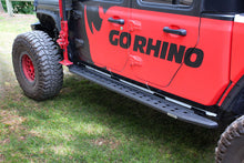 Load image into Gallery viewer, Go Rhino 69451687ST RB20 Slim Line Running Boards with Mounting Bracket Kit for Select Jeep Gladiator