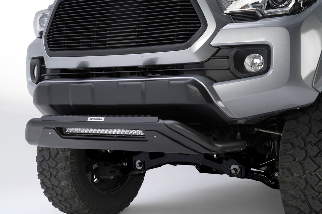 Go Rhino 5654620LT RC3 LR Skid Plate Bull Bar with Mounting Brackets,Single Row 20" Light Bar Kit for Select Toyota Tacoma