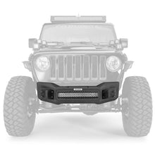 Load image into Gallery viewer, Go Rhino 331100T Rockline Winch-Ready Front Stubby Bumper For Jeep for Select Jeep Gladiator, Jeep Wrangler, Jeep Wrangler JK
