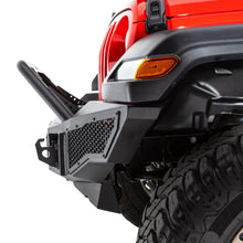 Load image into Gallery viewer, Go Rhino 331201T Rockline Winch-Ready Full Width Bumper With Overrider For Jeep for Select Jeep Gladiator, Jeep Wrangler, Jeep Wrangler JK