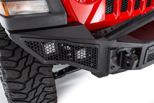 Load image into Gallery viewer, Go Rhino 331201T Rockline Winch-Ready Full Width Bumper With Overrider For Jeep for Select Jeep Gladiator, Jeep Wrangler, Jeep Wrangler JK