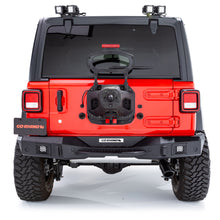 Load image into Gallery viewer, Go Rhino 371200T Rockline Rear Full Width Bumper for Jeep JL &amp; JLU for Select Jeep Wrangler