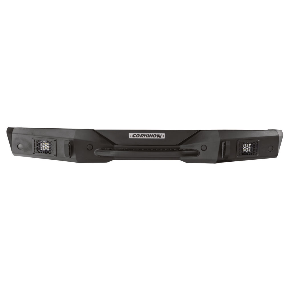 Go Rhino 371200T Rockline Rear Full Width Bumper for Jeep JL & JLU for Select Jeep Wrangler