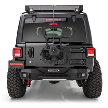 Load image into Gallery viewer, Go Rhino 371100T Rockline Rear Stubby Bumper for Jeep Wrangler JL for Select Jeep Wrangler