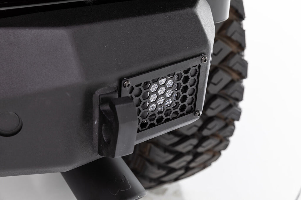 Go Rhino 371100T Rockline Rear Stubby Bumper for Jeep Wrangler JL for Select Jeep Wrangler