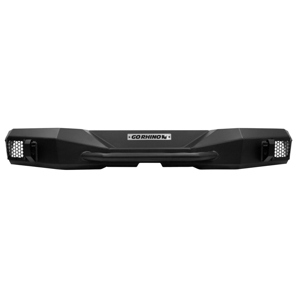 Go Rhino 371110T Rockline Rear Stubby Bumper for Jeep Wrangler JK for Select Jeep Wrangler, Jeep Wrangler JK