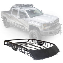 Load image into Gallery viewer, Go Rhino 59015T SR10 Tubular Steel Roof Rack with Black Fairings - 48" Long