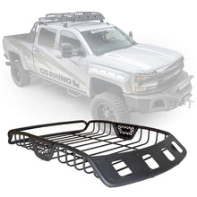Load image into Gallery viewer, Go Rhino 59045T SR40 Tubular Steel Roof Rack With 4x Light Mount Openings - 48" Long