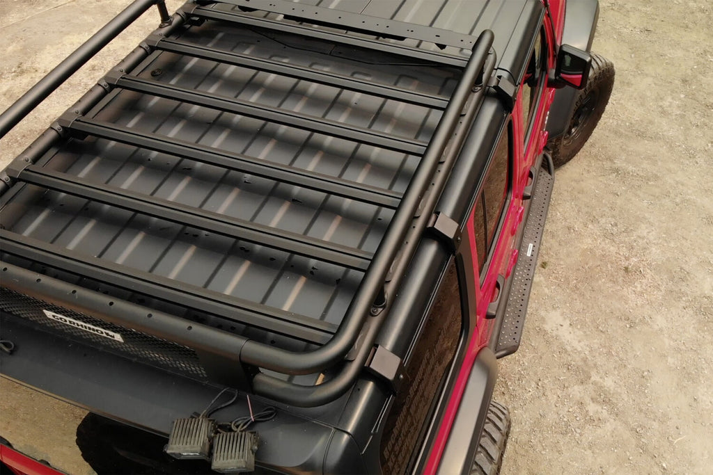 Go Rhino 5936075T SRM600 75" Long x 52" Wide Tubular Basket-Style Roof Rack