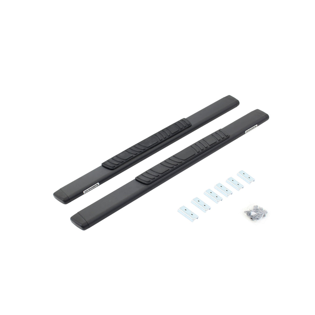 Go Rhino 650052T 5" OE Xtreme Low Profile Side Steps - BOARDS ONLY for Select Chevrolet Silverado 1500, Chevrolet Silverado HD, Chevrolet Silverado HD, Dodge Ram 1500, Dodge Ram 2500, Dodge Ram 3500, Ford Bronco, Ford F-150, Ford F-250 Super Duty, Ford